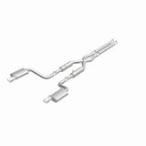 MagnaFlow 11-12 Dodge Charger SRT-8 Hemi Dual Split Rear Exit Stainless Cat-Back Performance Exhaust