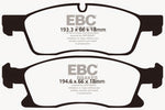 EBC 11+ Dodge Durango 3.6 Extra Duty Front Brake Pads