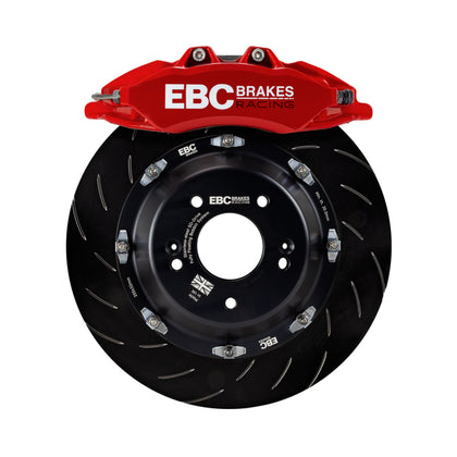 EBC Racing 07-13 BMW M3 (E90/E92/E82) Red Apollo-6 Calipers 380mm Rotors Front Big Brake Kit