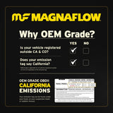 MagnaFlow Conv Univ 2 Mid Bed Sensor