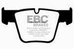 EBC 07-11 Mercedes-Benz CL63 AMG 6.2 Redstuff Front Brake Pads