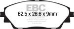 EBC 14+ Mazda 3 2.0 (Japan Build) Greenstuff Front Brake Pads