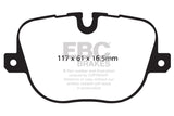 EBC 10-12 Land Rover Range Rover 5.0 Supercharged Greenstuff Rear Brake Pads