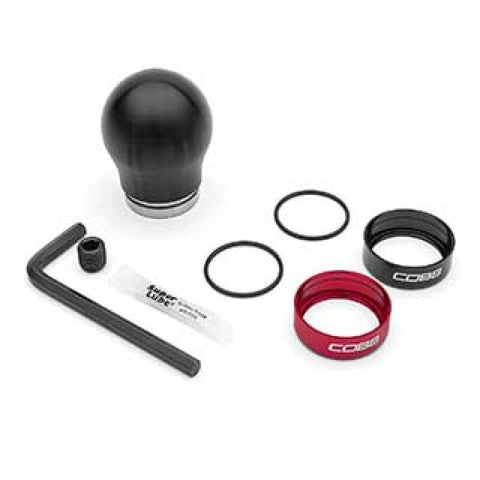 Cobb 12-16 FR-S / 2012+ BRZ / 2017+ GR86 / Focus ST+RS / Fiesta ST Short Weighted COBB Knob - Black