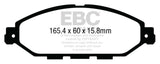 EBC 12-13 Infiniti JX35 3.5 Yellowstuff Front Brake Pads