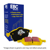 EBC 13+ Jaguar F-Type (Cast Iron Rotors Only) 3.0 Supercharged (340) Yellowstuff Rear Brake Pads