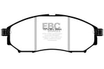 EBC 08-13 Infiniti EX35 3.5 Greenstuff Front Brake Pads