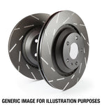 EBC 06-09 Ford Fusion 2.3 USR Slotted Front Rotors