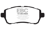 EBC 10+ Ford Fiesta 1.6 (FOR NON-ST/NON-TURBO) Greenstuff Front Brake Pads