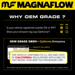 MagnaFlow 12-16 Audi A6/Quattro 2.0L OEM Converter Direct Fit