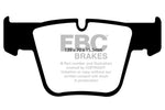 EBC 07-11 Mercedes-Benz CL63 AMG 6.2 Redstuff Front Brake Pads