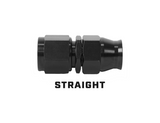 Aeromotive PTFE Hose End - AN-06 - Straight - Black Anodized