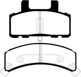 EBC 97-99 Cadillac Deville 4.6 (Rear Drums) Yellowstuff Front Brake Pads