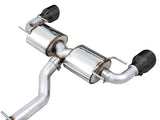 AWE Subaru BRZ/ Toyota GR86/ Toyota 86 Touring Edition Cat-Back Exhaust- Diamond Black Tips