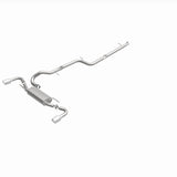 MagnaFlow 10-12 Mazda 3 L4 2.5L Hatchback Split Rear Exit Stainless Cat Back Performance Exhaust