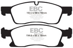 EBC 11+ Dodge Durango 3.6 Extra Duty Front Brake Pads