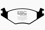 EBC 86-93 Volkswagen Cabriolet 1.8 Greenstuff Front Brake Pads