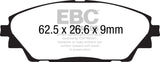 EBC 14+ Mazda 3 2.0 (Japan Build) Yellowstuff Front Brake Pads