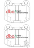 DBA 03-06 EVO / 04-09 STi / 03-07 350Z Track Edition/G35 w/ Brembo SP500 Rear Brake Pads