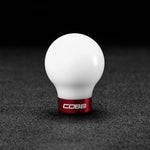 Cobb Subaru 6-Speed COBB Shift Knob - White w/Race Red Collar (Non-Weighted)