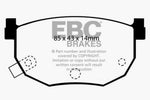 EBC 99-01 Hyundai Elantra 2.0 Greenstuff Rear Brake Pads