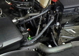 J&amp;L 20-24 Chevy Silverado/GMC Sierra 2500/3500 6.6L Drivers Side Oil Separator 3.0 - Black Anodi