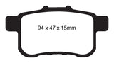 EBC 09-14 Acura TSX 2.4 Greenstuff Rear Brake Pads