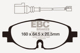 EBC 14+ Audi A3 1.8 Turbo Yellowstuff Front Brake Pads