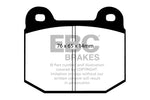 EBC 03-04 Infiniti G35 3.5 (Manual) (Brembo) Yellowstuff Rear Brake Pads