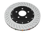 DBA 2020+ Chevrolet Corvette C8 Z51 Rear Crossdrilled 5000 Series Rotor