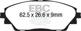 EBC 14+ Mazda 3 2.0 (Japan Build) Redstuff Front Brake Pads