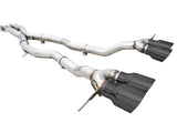 AWE Track Edition Catback Exhaust for BMW G8X M3/M4 - Diamond Black Tips