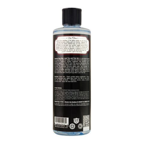 Chemical Guys Tire & Trim Gel for Plastic & Rubber - 16oz