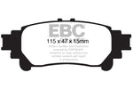 EBC 13+ Lexus GS350 3.5 RWD Greenstuff Rear Brake Pads