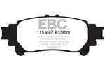 EBC 13+ Lexus GS350 3.5 RWD Ultimax2 Rear Brake Pads