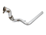 AWE Tuning Audi B9 A4 Touring Edition Exhaust Dual Outlet - Diamond Black Tips (Includes DP)