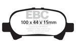 EBC 00-04 Toyota Avalon 3.0 Yellowstuff Rear Brake Pads