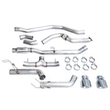 AWE Tuning 22+ Honda Civic Si/Acura Integra Track Edition Catback Exhaust - Dual Chrome Silver Tips