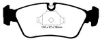 EBC 99-02 BMW Z3 2.5 Yellowstuff Front Brake Pads