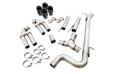 AWE Tuning Audi 8V S3 Track Edition Exhaust w/Diamond Black Tips 102mm