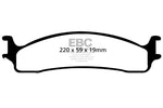 EBC 06-11 Dodge Ram 1500 Mega Cab 2WD Greenstuff Front Brake Pads