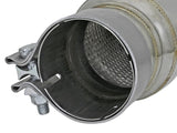 aFe MACH Force-Xp 409 SS Resonator 3in. Inlet/Outlet / 4in. Diameter / 12in. Body / 16in. Length