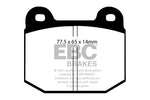 EBC 08+ Lotus 2-Eleven 1.8 Supercharged Greenstuff Front Brake Pads