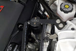 J&amp;L 16-24 Chevrolet Camaro LT1 6.2L Driver Side Oil Separator 3.0 - Black Anodized