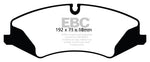 EBC 14+ Land Rover LR4 3.0 Supercharged Yellowstuff Front Brake Pads