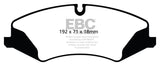 EBC 14+ Land Rover LR4 3.0 Supercharged Yellowstuff Front Brake Pads