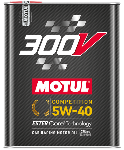 Motul 2L Synthetic-ester Racing Oil 300V COMPETITION 5W40 10x2L