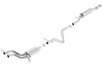 Borla 13-15 Hyundai Veloster Turbo 1.6L AT/MT FWD 2dr Dual Center Rear Exit Cat-Back Exhaust