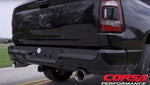 Corsa 19-24 Ram 1500 5.7L Crew Cab w/ 57in or 76in Bed Cat-Back Dual Rr Exit 5in Satin Polished Tips