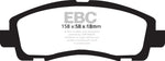 EBC 09-14 Acura TL 3.5 Greenstuff Front Brake Pads